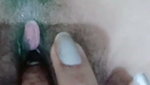 Sexy aunty Fingering her pussy