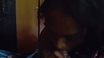 Sexy girl giving deeply Blowjob