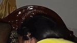 Tamil aunty giving Blowjob
