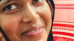 hijabi randi with customer