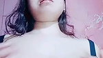 big boobs girl masterbating on video call
