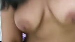 Moaning while riding dick of boyfriend