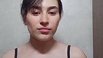 Beautiful girl bathing  showing boobs
