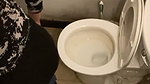 Beautiful girl showing her ass  pissing