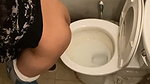 Beautiful girl showing her ass  pissing