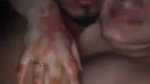 Boyfriend drilling his gf pussy