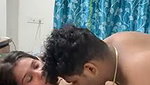 Desi couple give Blowjob  fucked her hard