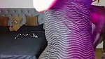 Hot girl show her boobs on chair