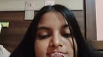 S0ASexy Aaradhya boob show with face