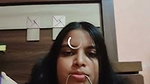S0ASexy Aaradhya boob show with face