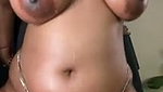 Horny Indian Mature Housewife Teasing With Her Huge Asset