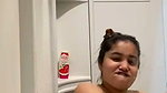chubby girl nude bath