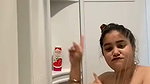 chubby girl nude bath
