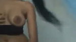 Solo Sexy Girl Bobbs pressing  Fingering video
