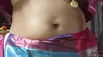 Real hoot married aunty amazing boobs black akkul thaali show in video call