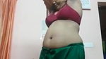 Big navel bhabi open her dress