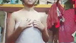 Desi girl record her nude video before Bath for her BF