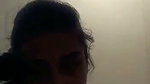 Desi girl standing masterbason in bathroom in the what a ejaculating expression