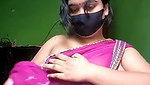 Aruna showing her huge boobs