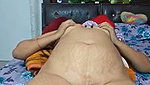 Aunty showing her asshole