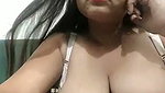 aunty showing her big nipple