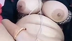 Beautiful hot girl showing her pink pussy  finger