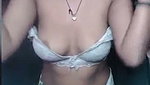 Hot aunty showing her nipple