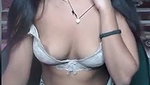Hot aunty showing her nipple