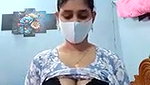 Hot tanu showing her huge boobs