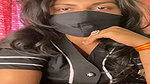 Sexy girl showing her boobs  talking