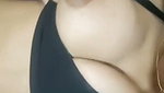 Tamil girl pressing her boobs
