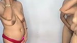 Three bhabhi showing  give Blowjob to single guy