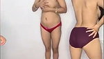 Three bhabhi showing their boob  enjoying