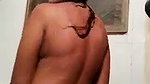 Beautiful girl bathing  showing