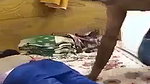 Boyfriend pressing her gf boob hard  enjoying