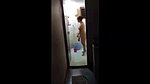 Hot couple enjoying in bathroom  showing