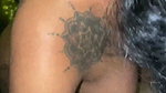 Hot girl give Blowjob  cum on her boob