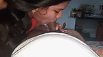 Hot girl suck her lover dick