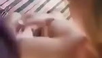 Hot lady give Handjob