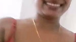 Aunty showing her black boobs