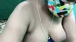 Aunty suck her own boobs  showing