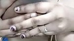 Aunty suck her own boobs  showing