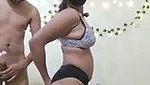 Beautiful girl give Blowjob  fuck in standing position