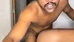 Beautiful horny couple enjoying