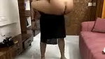 Bhabhi showing her hot figure  give Blowjob