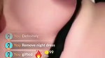 VINEE Showing Boobs & Rubbing Pussy on PREMIUM 121 Tango Live ~ with Slight FACE