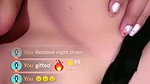 VINEE Showing Boobs & Rubbing Pussy on PREMIUM 121 Tango Live ~ with Slight FACE