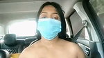 Anjali changing bra inside car  showing her boobs