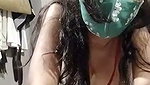 beautiful bhabhi showing her nude figure  wearing saree
