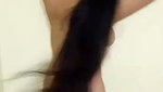 Beautiful kavya showing her hot figure